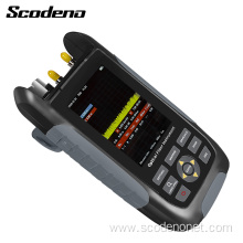 Mini 20/40/60/120KM Fiber Optic OTDR Optical Fiber Reflectometer Built in VFL with FC SC Touch